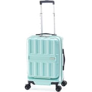 スーツケース MAXBOX フロントオープンタイプ 旅行日数目安:3~4泊 36L ストッパー機能 TSAロック搭載 ミントブルー ALI-8511-18