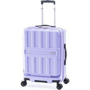 スーツケース MAXBOX フロントオープンタイプ 旅行日数目安:5~7泊 55L ストッパー機能 TSAロック搭載 マットラベンダー ALI-8511-22