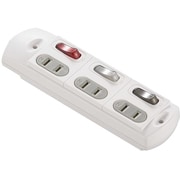 DIYタップ 個別スイッチ付き 3個口 HS-TM3BSWX3-W