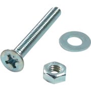 10184349 [HP ユニクロ 小ネジ 皿 3X10 10本入]