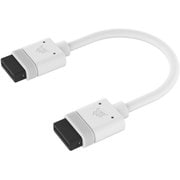 iCUE LINK 100mmケーブル ホワイト （両端ストレート配線タイプ・2本セット） CL-9011129-WW