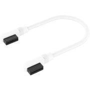 iCUE LINK 135mmケーブル ホワイト (両端L型スリムコネクタ配線タイプ・2本セット) CL-9011134-WW