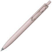 ゲルインクボールペン uni-ball one (ユニボール ワン) F アーステクスチャカラー 0.5mm ノック式 スタビライザー機構搭載 インク色:黒 本体色:Dピンク UMNSFT05D.13