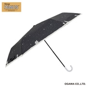 折りたたみ傘 雨晴兼用 55cm 手開き式 6本骨 UVカット率90%以上 ピーナッツ スヌーピービンテージ/キラキラ夜空 24OPC-SN-8M