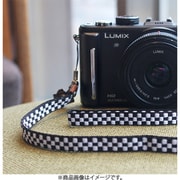 コンパクト ネックストラップ レーシング(先ひもタイプ) ホワイト