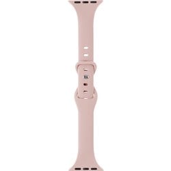 LN-AW41B01PK [Apple Watch 38/40/41mm バンド（Series 10/42mm対応） 「CORVIN」 スリムシリコンバンド ピンク]