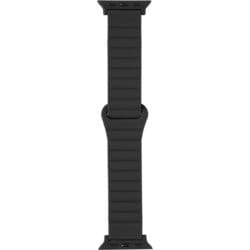 LN-AW41B02BK [Apple Watch 38/40/41mm バンド（Series 10/42mm対応） 「CORVIN」 マグネットシリコンバンド ブラック]