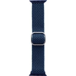 LN-AW41B06NV [Apple Watch 38/40/41mm バンド（Series 10/42mm対応） 「CORVIN」 ストレッチナイロンバンドB ネイビー]