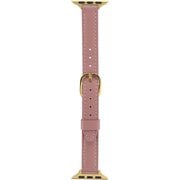 LN-AW41B09PK [Apple Watch 38/40/41mm バンド（Series 10/42mm対応） 「CORVIN」 スリムレザーバンド ダスティピンク]