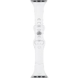 LN-AW41B26CL [Apple Watch 38/40/41mm バンド（Series 10/42mm対応） 「CORVIN」 クリアバンド クリア]