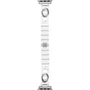 LN-AW41B27SV [Apple Watch 38/40/41mm バンド（Series 10/42mm対応） 「CORVIN」 クリアチェーンバンド シルバー]