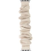 LN-AW41B29WH [Apple Watch 38/40/41mm バンド（Series 10/42mm対応） 「CORVIN」 シュシュバンド エクリュ]