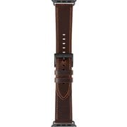 LN-AW41B32BR [Apple Watch 38/40/41mm バンド（Series 10/42mm対応） 「CORVIN」 ベーシックレザーバンド ブラウン]