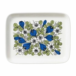 クロッカス プレート 皿 15×19cm グリーン 国内正規品 1069588