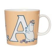 ムーミン ( Moomin by ARABIA ) マグカップ 0.4L アルファベットコレクション 「 A 」 国内正規品 1068826