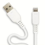 軽くてやわらか!くねくねケーブル Lightningケーブル 50cm MUJ-WLP50 WH