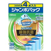 スクラビングバブル トイレスタンプ最強抗菌 エレガンスフラワー 替え 38g×4本入り