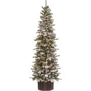 77601012 [クリスマスツリー ハーフツリー コーナー 120cm スノー 雪]