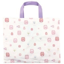 N40005C レッスンバッグ すみっコぐらし アイボリー 撥水加工 [キャラクターグッズ]