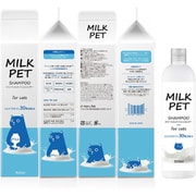 MP-SC [【保湿の王様】MILKPET トリートメントインシャンプー オーガニック CICA 無香料 無着色 アルコールフリー 日本製 猫用 300ml]
