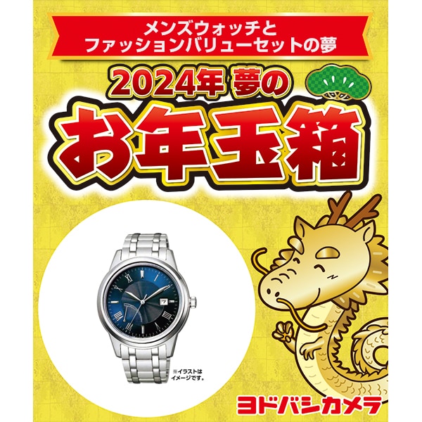 時計ヨドバシ お年玉箱 メンズウォッチの夢 - 腕時計(アナログ)