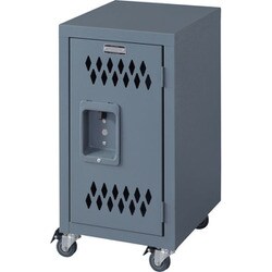 ロック スチールチェストS 【組み立てあり】 グレー TPN-40GY