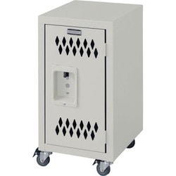 ロック スチールチェストS 【組み立てあり】 アイボリー TPN-40IV