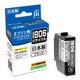 互換リサイクルインクカートリッジ エプソン メガネ IB06KA ブラック 日本製 JIT-KEIB06BA