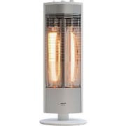 グラファイトヒーター 超速暖 1200W 首振り機能 3段階 DCTS-B122-WS