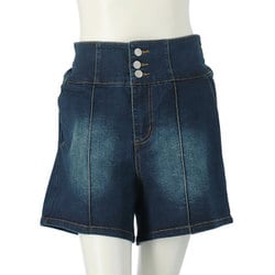 912-7268 BL M パンツ [センタータックショートパンツ]