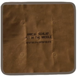 アミカルシュラフ マグネット内蔵ストーブシート （四角） BEIGE-PF