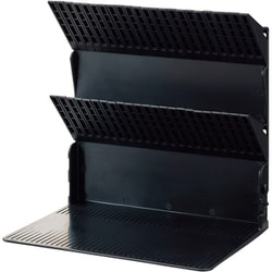 1冊でも倒れないブックスタンド A4 ブラック A3577-24