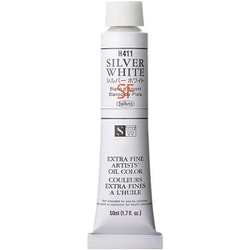 油絵具10号50ml シルバーホワイト H411