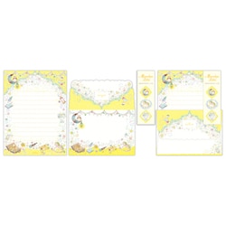レターセット マーベラスイエローファンタジー EES-831-837