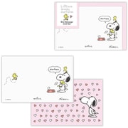 ミニメッセージカードセット スヌーピーライフ ピンク EPN-830-830