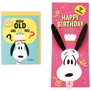 誕生日カード スヌーピー びっくりバースデー EAR-830-175