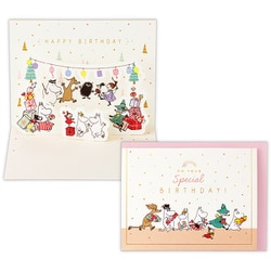 誕生日カード ムーミン バースデーランタンガーランド EAR-830-205
