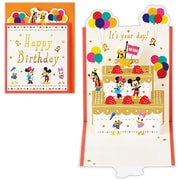 誕生日ミニカード ディズニー 仲間たちケーキ EBR-830-533