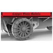 COPA35040 1/35 プチーロフ・ガーフォード 重装甲車チェーン付リアホイール （コッパーステート用） [プラモデル用パーツ]