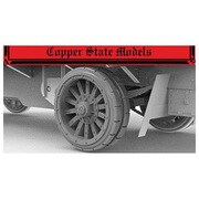 COPA35042 1/35 プチーロフ・ガーフォード 重装甲車1941年型リアホイール （コッパーステート用） [プラモデル用パーツ]