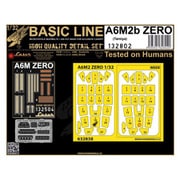 HGW132802 1/32 A6M2 零戦 布製シートベルト w/両面塗装マスクシール （タミヤ用） [プラモデル用パーツ]