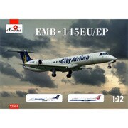 AM72381 1/72 エンブラエルEMB-145EU/EPリージョナルジェット [組立式プラスチックモデル]
