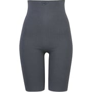 肌着 薄手 アウターにひびきにくい ひざ上丈 ハラマキ付きあったかオーバーパンツ M-L グレー ER0882 GY M-L