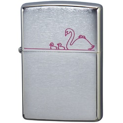 喫煙具 ZIPPO レーザーエングレーブ 白鳥