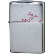 喫煙具 ZIPPO レーザーエングレーブ 白鳥