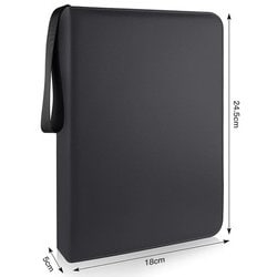 HH-1026 トレーディングカードファイル4 BK [トレーディングカード用品]