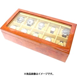 10本ボックス 茶木目 窓付 IG-ZERO71-5W