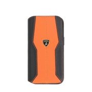 Lamborgihini - Geniune leather D1booktype cover OE iPhone 15 LB-TPUFCIP15-HU/D1-OE
