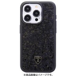 Lamborgihini - Carbon back cover with MagSafe iPhone 15 Pro LB-TPUPCMIP15P-HU/D14-GD