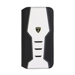 Lamborgihini - Geniune leather booktype cover WE iPhone 15 Pro Max LB-TPUFCIP15PM-HU/D16-WE